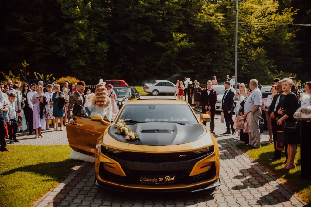 Chevrolet Camaro jako samochód do ślubu
